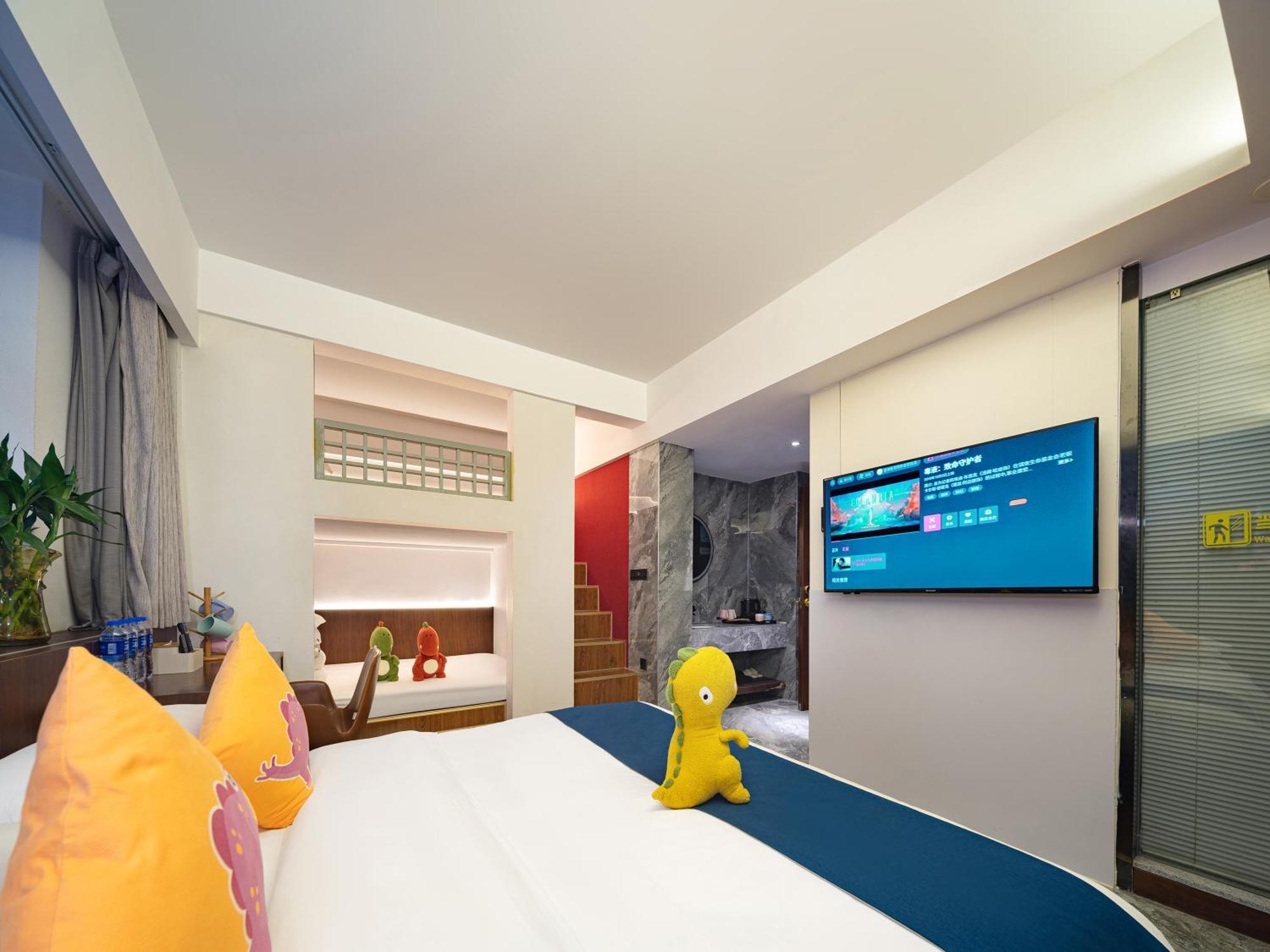 張家界武陵源北岸輕奢客棧 森林公園店 Hotel Trương Gia Giới Ngoại thất bức ảnh