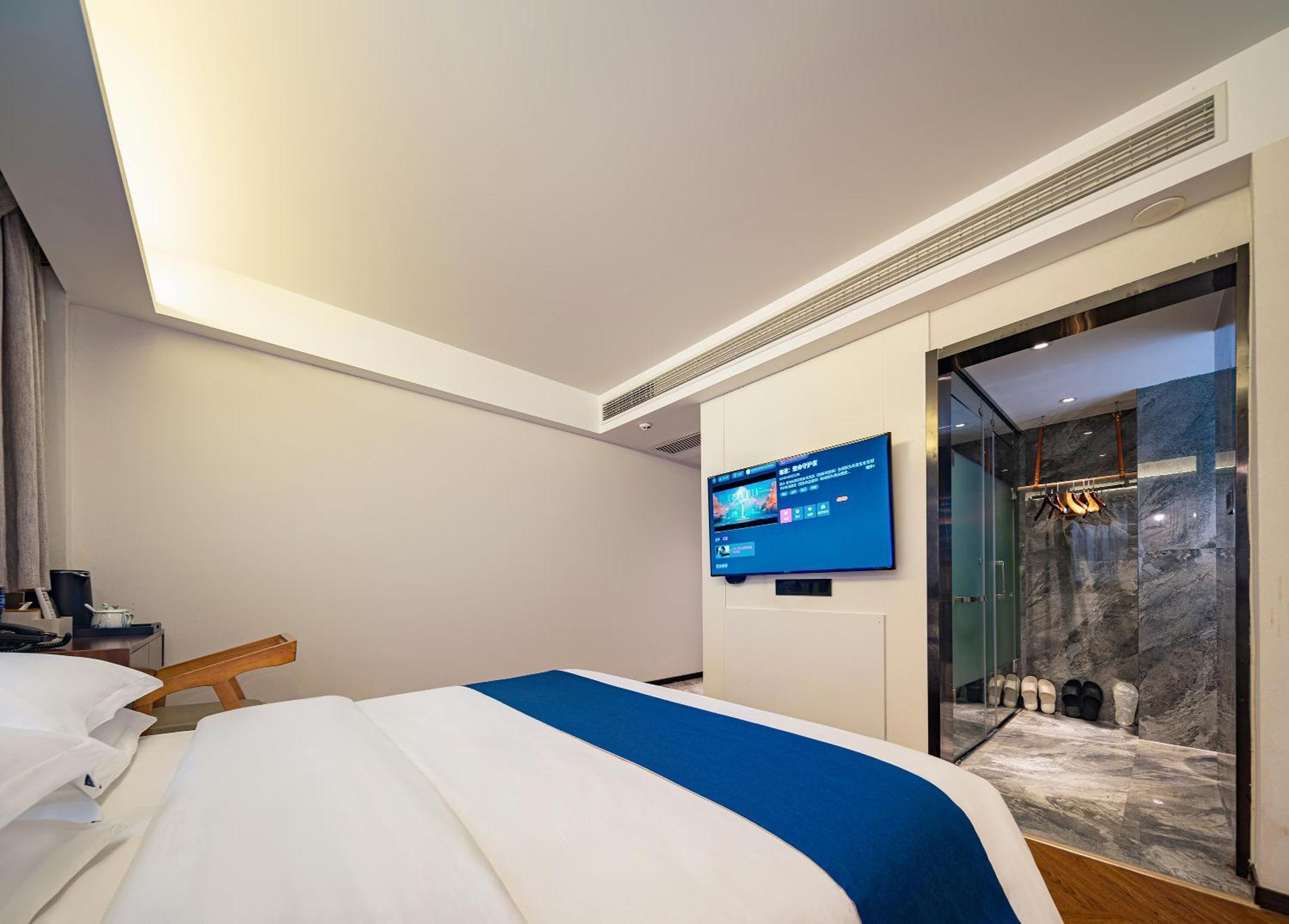 張家界武陵源北岸輕奢客棧 森林公園店 Hotel Trương Gia Giới Ngoại thất bức ảnh