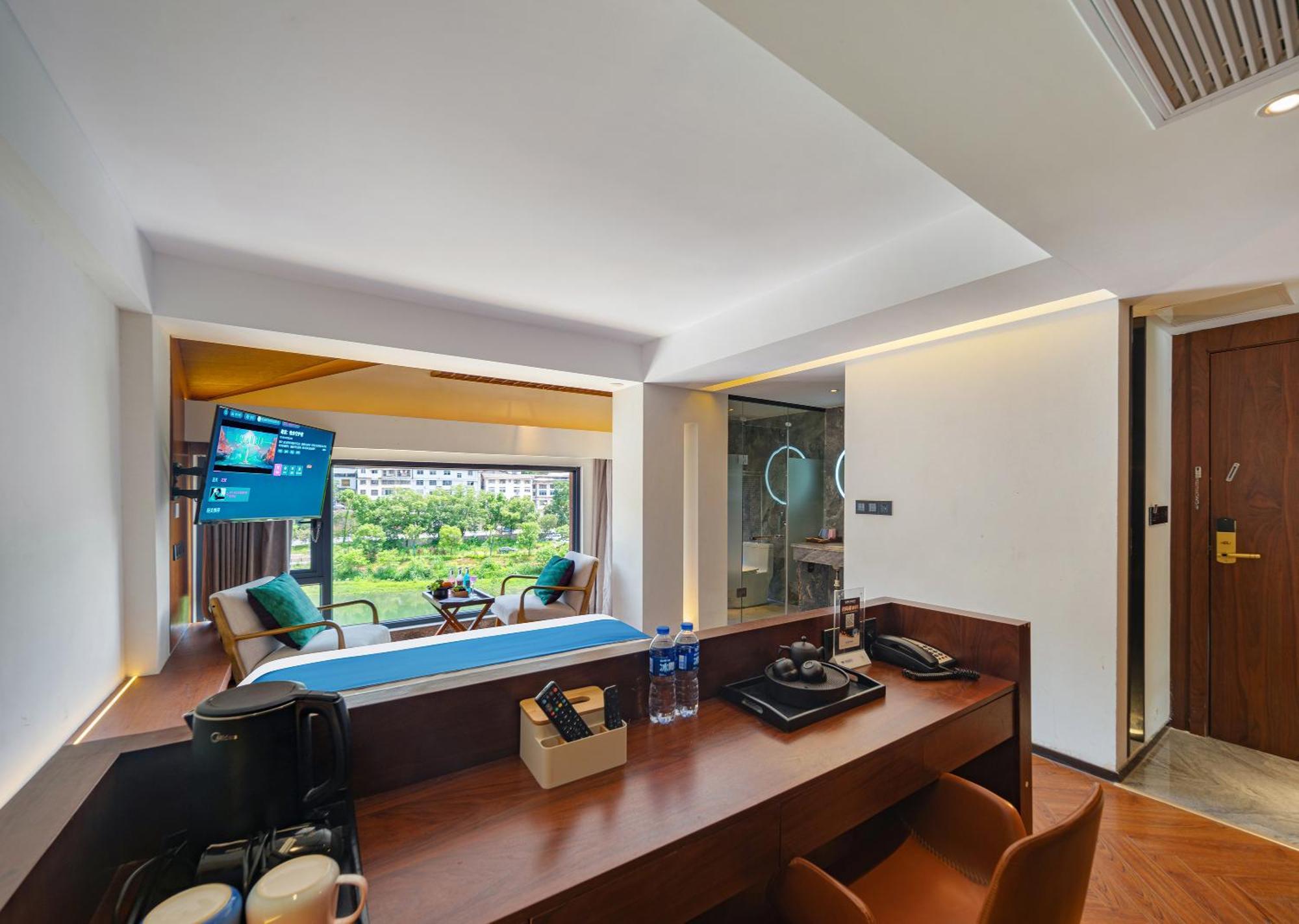 張家界武陵源北岸輕奢客棧 森林公園店 Hotel Trương Gia Giới Ngoại thất bức ảnh