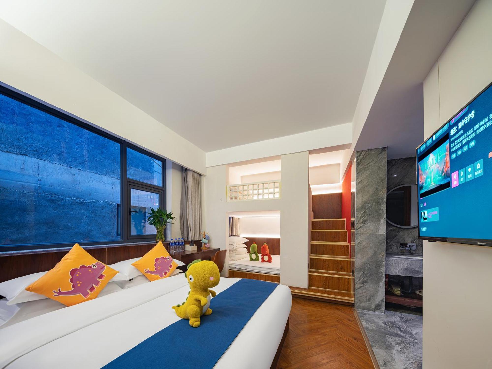 張家界武陵源北岸輕奢客棧 森林公園店 Hotel Trương Gia Giới Ngoại thất bức ảnh