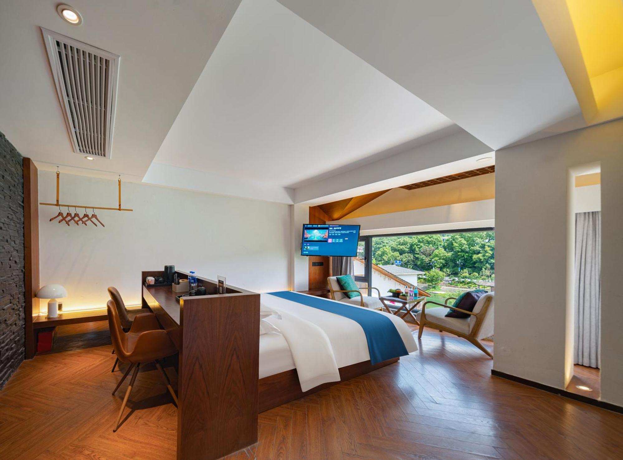 張家界武陵源北岸輕奢客棧 森林公園店 Hotel Trương Gia Giới Ngoại thất bức ảnh