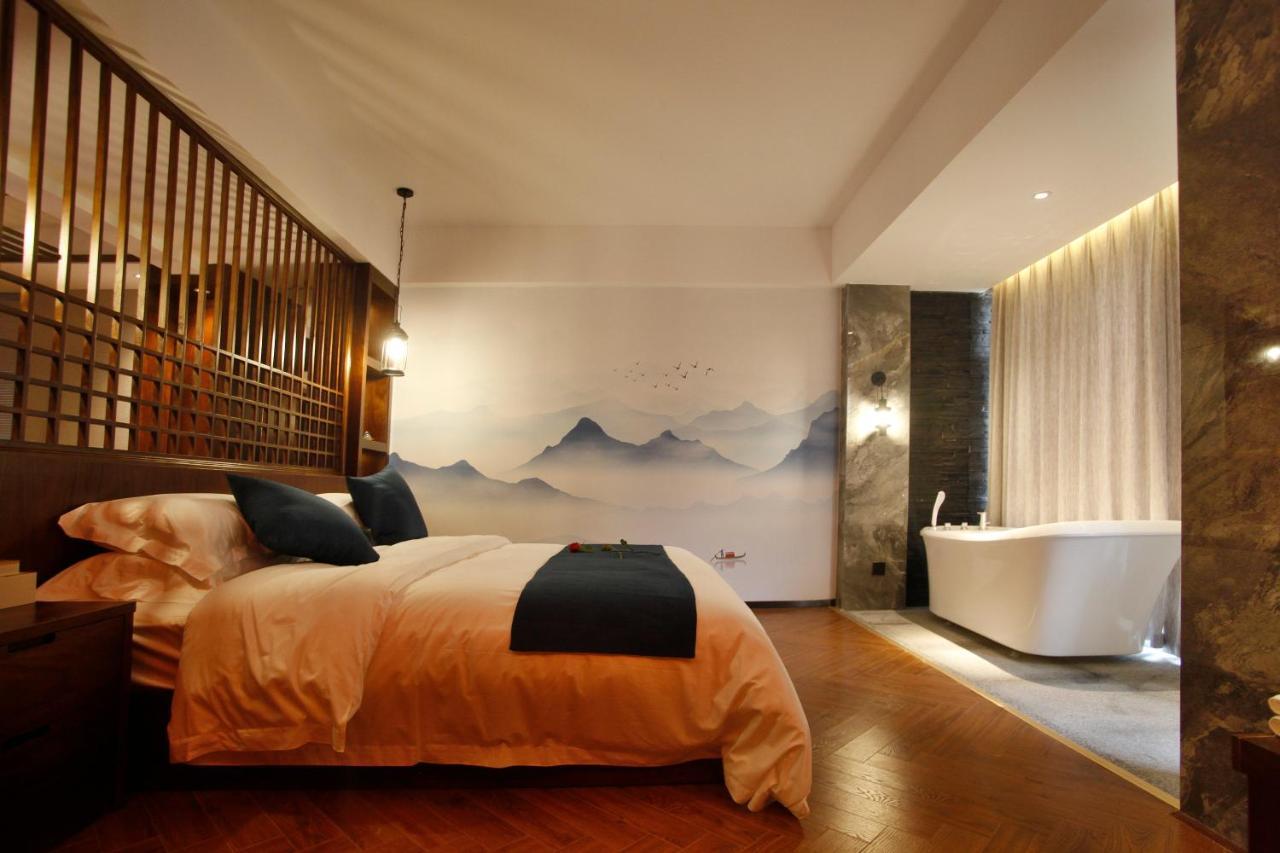 張家界武陵源北岸輕奢客棧 森林公園店 Hotel Trương Gia Giới Ngoại thất bức ảnh
